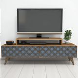 Variant City Ceviz-Mavi Tv Ünitesi