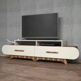 Variant Mobilya Flora Tv Unitesi - Ceviz / Krem