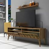 Variant Mobilya Line Tv Unitesi Ve Orta Sehpa Takimi - Ceviz