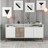Variant Mobilya Milan 160Cm Konsol - Beyaz / Beyaz