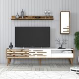 Variant Mobilya Valensiya Tv Ünitesi - Ceviz / Beyaz - Ceviz - Beyaz