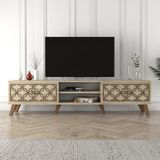Variant Mobilya Variant Class Tv Ünitesi Alt Modül - Traverten Mermer