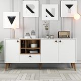 Variant Mobilya Variant Napoli Konsol - Beyaz - 180 x 82 x 35 cm