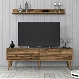 Variant Valensiya 140cm Tv Ünitesi - Ceviz / Ceviz Ceviz