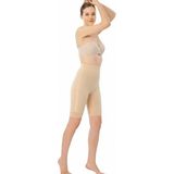 Variteks 220 Fermuarlı Bel - Diz Üstü Liposuction Korse - Ten - 2XL