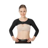 Variteks 229 Önden Agraflı Kol Liposuction Korse - Siyah - 3XL