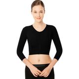 Variteks 230 Fermuarlı Göğüs - Kol - Sırt Liposuction Korse - Siyah - XS
