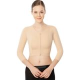 Variteks 230 Fermuarlı Göğüs - Kol - Sırt Liposuction Korse - Ten