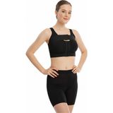 Variteks 231B Post Operatif Sütyen (Agraflı-Kemerli) - Siyah - XL