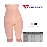 Variteks Liposuction Korsesi Bel Ölçüsü 75-85 Cm. - Krem Rengi - Standart