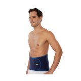 Variteks Unisex Mavi Elastik Bel Desteği Termal Sauna Kemer Neopren Korse Nexus 889