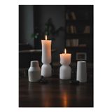 Varkal 2 Pinterest Vazo 2 Sütun Mum 4'Lü Set - El Yapımı Dekoratif Set