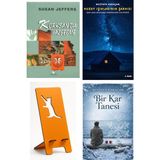 Varlık Yayınları Korksan Da Vazgeçme - Susan Jeffers + Kuzey Işıklarının Şarkısı + Telefon Tutucu + Bir Kar Tanesi