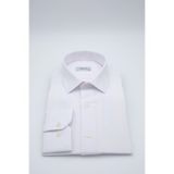 VARLİVA Erkek Dokulu Beyaz Gömlek Slim Fit Uzun Kollu – Modern & Şık Tasarım