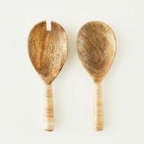 Varna Salata Servis Seti Naturel (22X8 Cm) - 22 x 8,5 cm