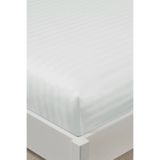Varol %100 Pamuk Saten Stripe Çift Kişilik Lastikli Çarşaf Takımı – 30 Cm – 2 Yastık Kılıfı