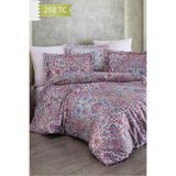 Varol 250 Tc Bambu Karışımlı Pamuk Saten Nevresim Takımı – Family Size - Eternıty