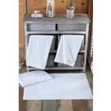 Varol 4 Adet Talia Serisi Ayak Havlusu 50x70 300gr Beyaz