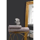 Varol Jacquard %100 Pamuk Banyo Havlusu 90X150cm - Gri - 90 x 150 cm