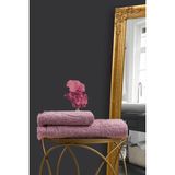 Varol Jacquard %100 Pamuk Banyo Havlusu 90X150cm - Lila - 90 x 150 cm