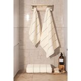 Varol Kare Micro Cotton Banyo Havlusu 90X150CM - 90 x 150 cm - Krem