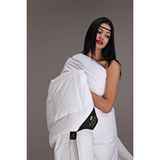 Varol King Size Kaz Tüyü Yorgan + 2 Adet Kaz Tüyü Yastık Beyaz