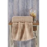 Varol Lavin %100 Premium Cotton El Havlusu 50x90cm - Bej - 50 x 90 cm