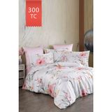 Varol Royal Saten Çift Kişilik 300TC Nevresim Takımı - Stella - Renkli - 200 x 220 cm