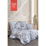 Varol Royal Saten Tek Kişilik 300TC Nevresim Takımı - Nirvana - Renkli - 160 x 220 cm
