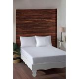 Varol Tek Kişilik Fitted Pamuk Saten Çarşaf Takımı - Beyaz - 100x200cm