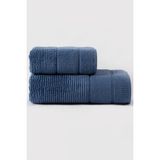 Varol Venedik Micro Cotton Banyo Havlusu 90X150cm - Mavi - 90 x 150 cm