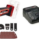 Varrıto - Solo, Akülü Raspalama Makinesi ve Einhell 18V 2,5 Ah Pxc Starter Kit (Başlangıç Seti)