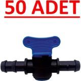 Varsakaca 16 x 16 Kurtağzı Conta Çıkışlı Mini Vana Damlama 50'li Paket