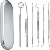 Varsoph Biishe® 6 Parça Kutulu Ağız Bakımı Diş Bakım Seti Ağız Hijyen Takımı