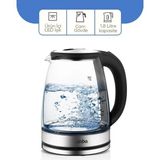 Varsoph Cam - Ledli Kettle 1.8lt Gizli Rezistans - Kablosuz 360 Derece Gövde 1500W SK-8033 (5468)