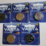 VART 5 adet pil a CR2450 Lityum 3 V