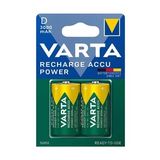 Varta 1.2 Volt - 3000 Mah Nı-Mh Buyuk D Boy Sarjlı Pıl 2Lı Paket