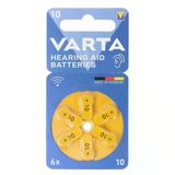 Varta 10 No Kulaklık ve İşitme Cihazları Pili 6'lı Paket