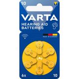 Varta 10 Numara Işitme Cihazı Pili 6'lı Blister (60 Adet) - 60'lı