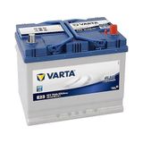 Varta 12 Volt 70 Amper Varta Blue Dynamic E23 Yüksek Düz Japon Tip Varta Akü