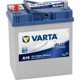 Varta 12V 40AH Amper 330A Varta Akü Blue Dynamic A15 (Ters Kutup)