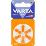 Varta 13 No İşitme Cihazı Pili 6'lı Paket 1,2 V Voltajlı Yüksek Performanslı Pil