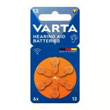 Varta 13 No Kulaklık ve İşitme Cihazları Pili 6'lı Paket