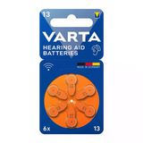 Varta 13 No Kulaklık Ve İşitme Cihazları Pili 6'Lı Paket