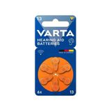 Varta 13 Numara 6Lı İşitme Cihazı Pili