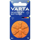 Varta 13 Numara İşitme Cihazı Pili 6'lı Blister - 60 Adet