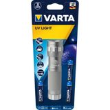 Varta 15638 UV Light El Feneri Gri Renkli 14 LED ile Şok Geçirmez Alüminyum Gövde Özelliği