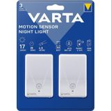 Varta 16624 Sensörlü Gece Lambası 2Li Paket Çok Renkli