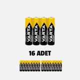 Varta 16'Lı Aaa Süperlife Çinko Karbon Kalem Pil (8'Li Paket)