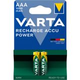 Varta 2 Adet 1000Mah Ni-Mh Ready To Use Aaa Şarjlı Ince Kalem Pil (1000 Kez Şarj)
